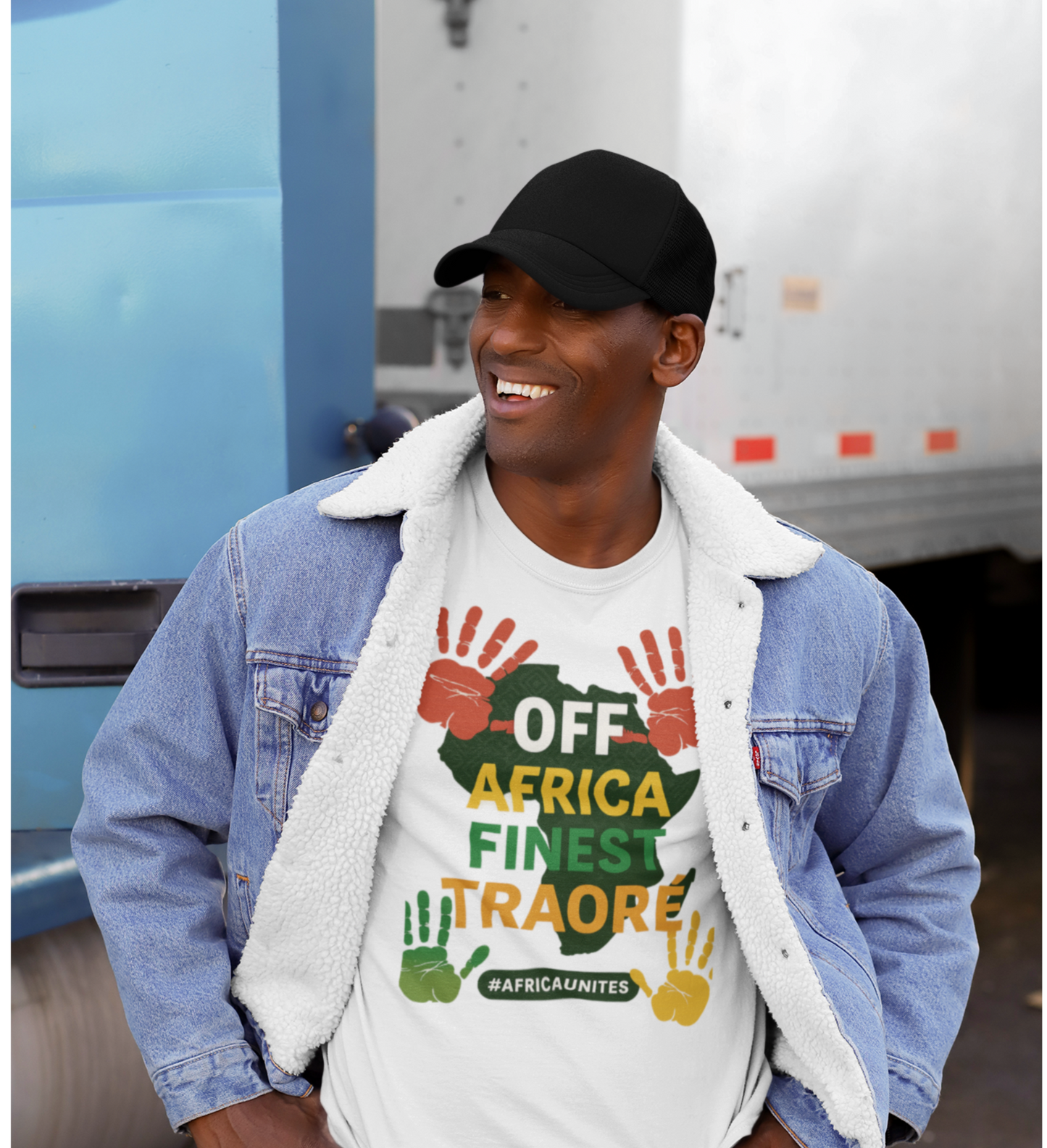 Ibrahim Traore tee - Africa Finest T-Shirt